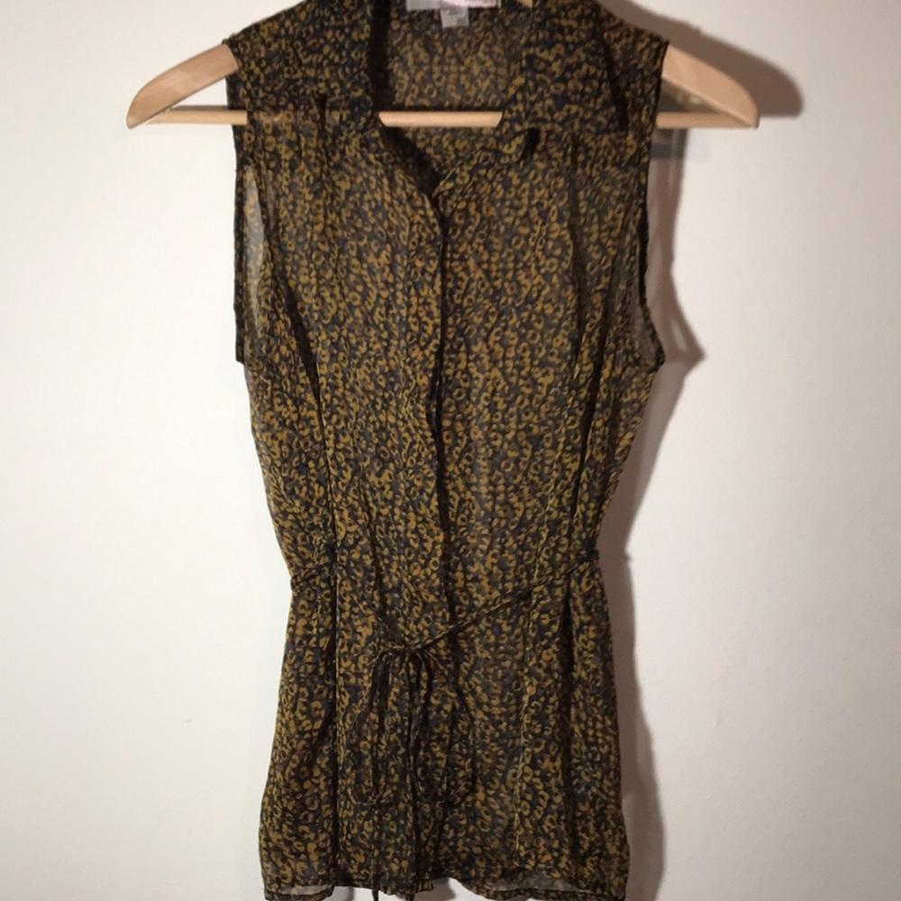 Sheer Forever 21 blouse.
